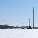 Two Wind Turbines in Holland, MI Photo 2